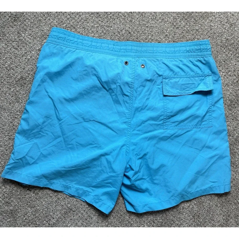Polo Ralph‎ Lauren Men's Swim Trunks Shorts With Liner Size Medium/M Blue